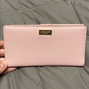 Pink Kate spade wallet